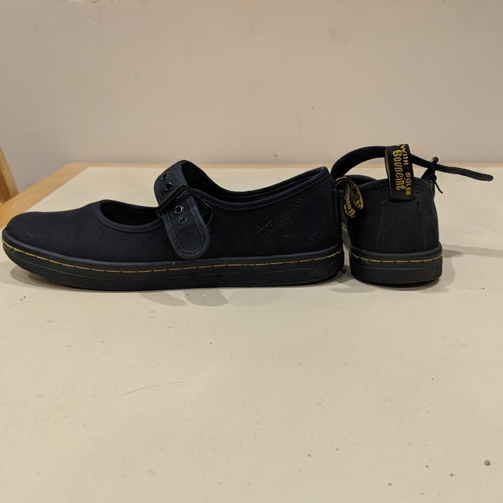Doc Marten Canvas Mary Janes